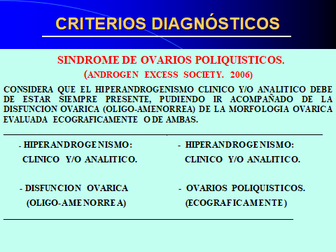 OVARIOS POLIQUISTICOS. CRITERIOS-2