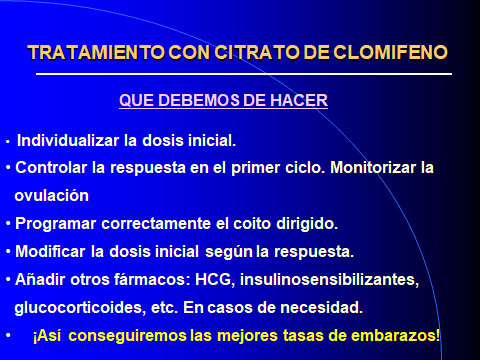 OVARIOS POLIQUISTICOS. TRATAMIENTO--6 BIS